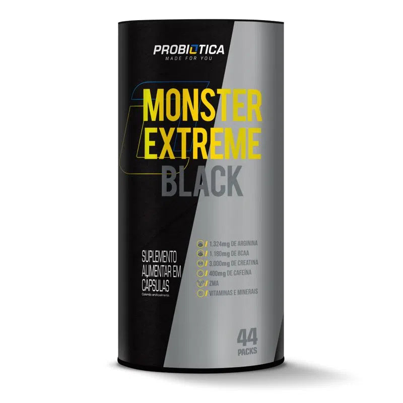 MONSTER EXTREME BLACK 44 PACKS - PROBIÓTICA