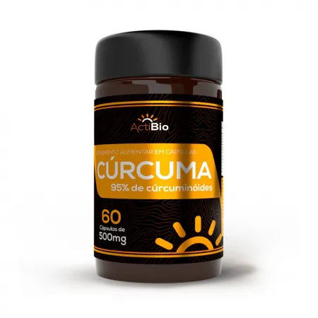 Cúrcuma 95% de Cúrcuminóides 60 Cápsulas 500MG - Supra Ervas
