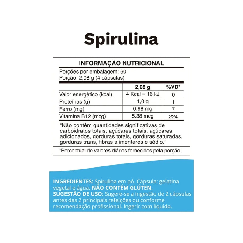 SPIRULINA 240 CAPS - OCEAN DROP