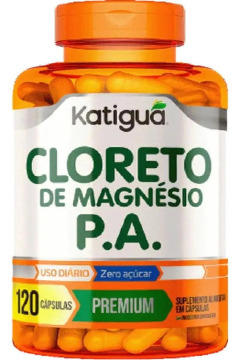 CLORETO DE MAGNÉSIO P.A. 60 CÁPSULAS - KATIGUÁ