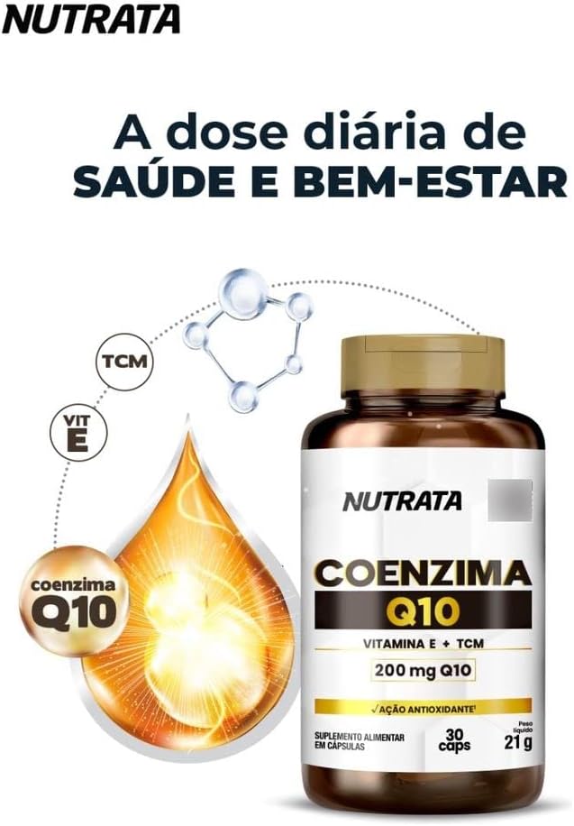 COENZIMA Q10 30 CAPS - NUTRATA