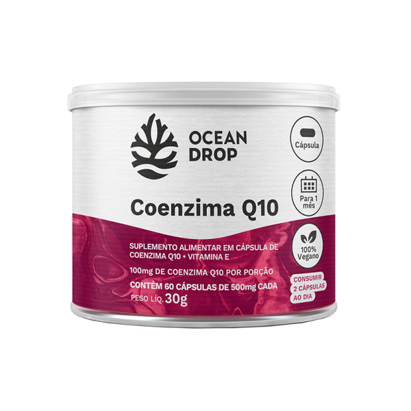 COENZIMA Q10 50MG 60 CAPS - OCEAN DROP