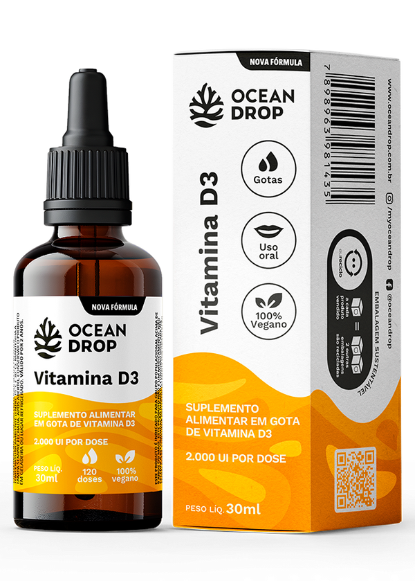 VITAMINA D3 30ML - OCEAN DROP