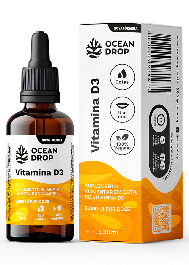 VITAMINA D3 30ML - OCEAN DROP