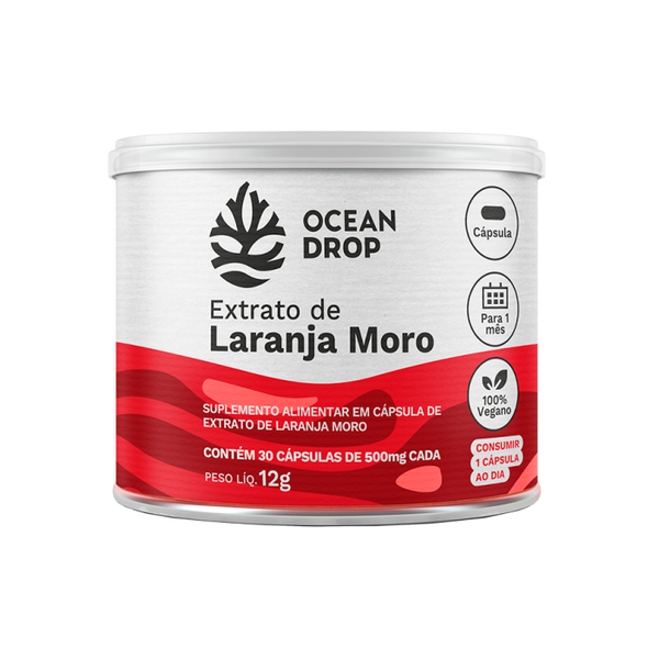 EXTRATO DE LARANJA MORO 30 CAPS - OCEAN DROP