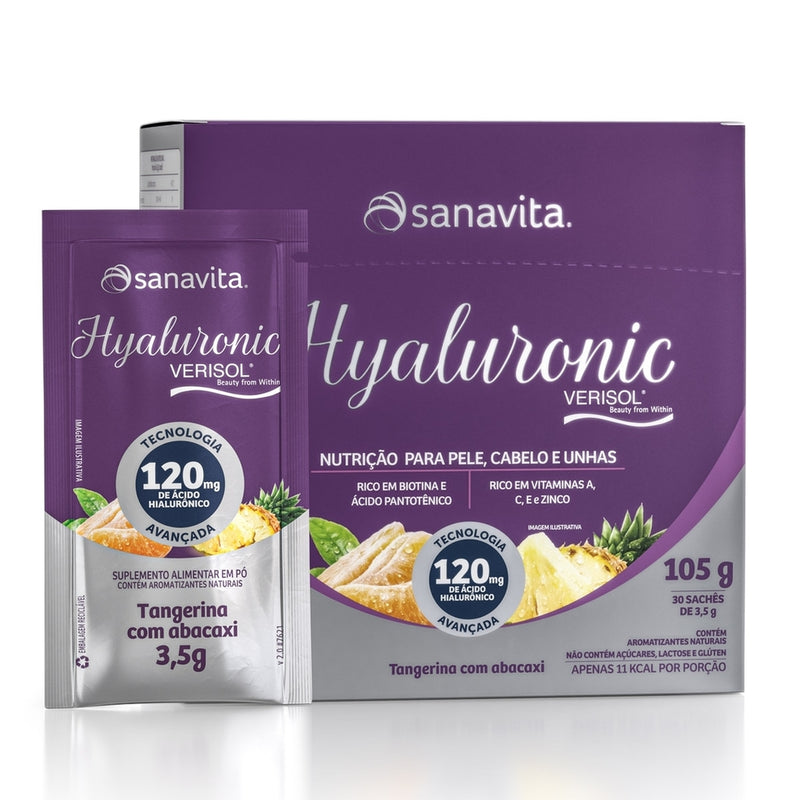 HYALURONIC VERISOL 30 SACHÊS - SANAVITA