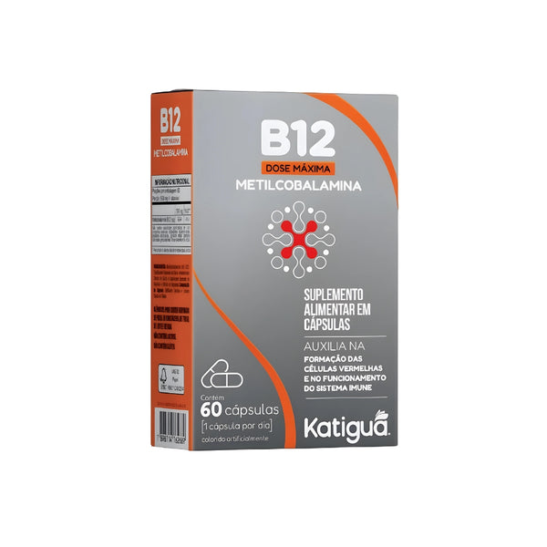 VITAMINA B12 (METILCOBALAMINA) 60 CAPS - KATIGUÁ