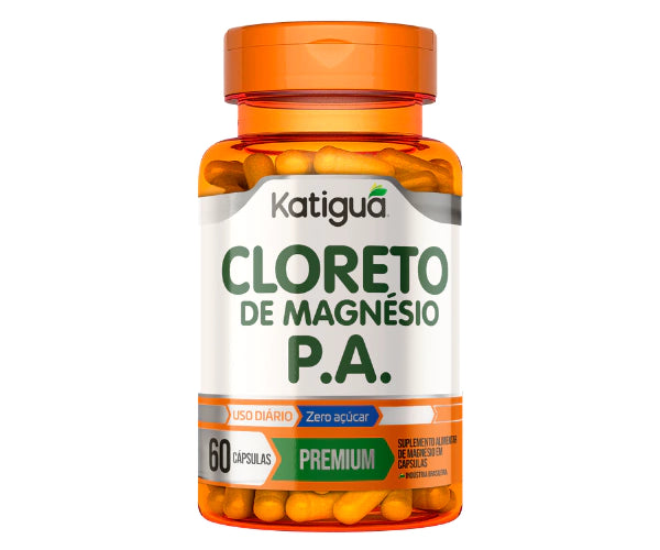 CLORETO DE MAGNÉSIO P.A. 60 CÁPSULAS - KATIGUÁ
