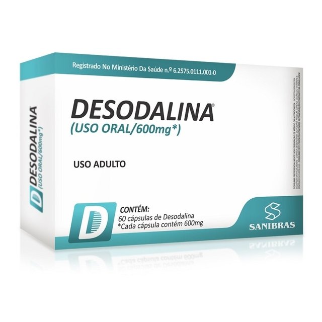 DESODALINA 60 CAPS - POWER SUPPLEMENTS