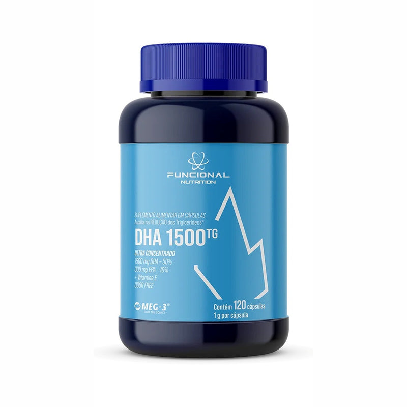 DHA 1500 TG 1000mg 120 CAPS - FUNCIONAL NUTRITION