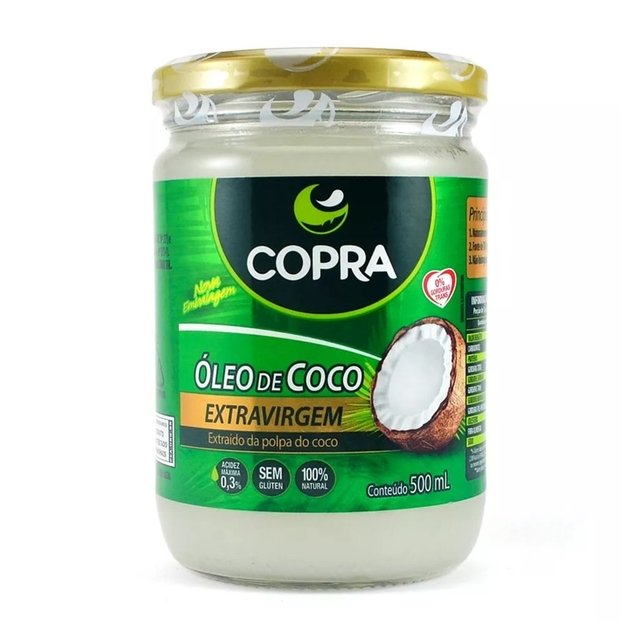 ÓLEO DE COCO EXTRA VIRGEM 500ML - COPRA