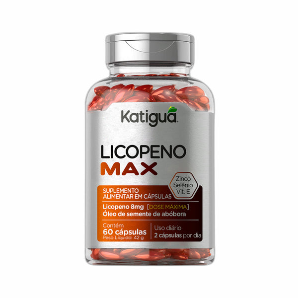 LICOPENO MAX 60 CÁPS - KATIGUÁ