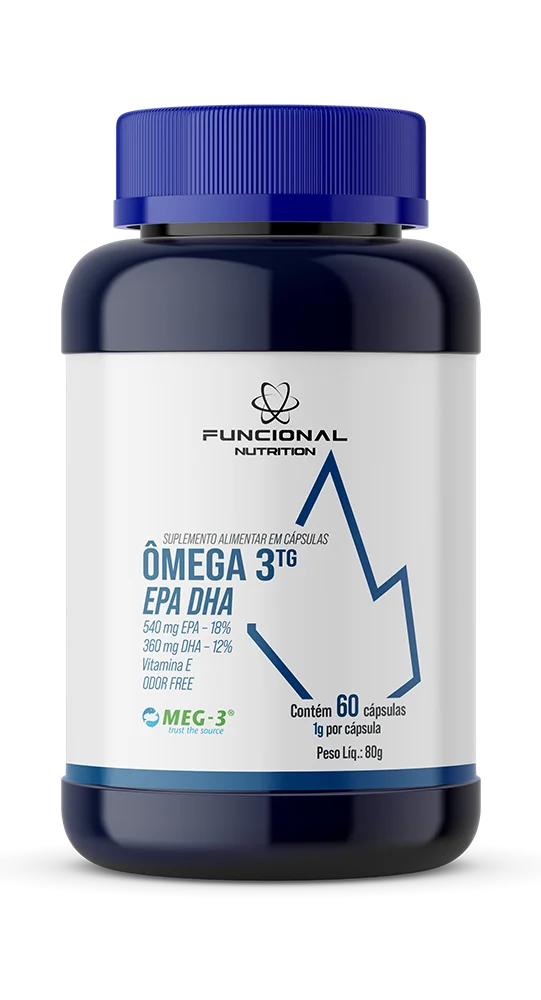 ÔMEGA 3 TG EPA DHA 60 CAPS - FUNCIONAL NUTRITION