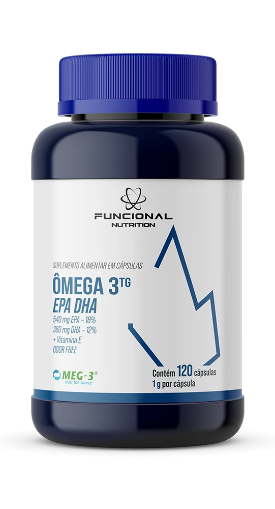 ÔMEGA 3 TG EPA DHA 120 CAPS - FUNCIONAL NUTRITION