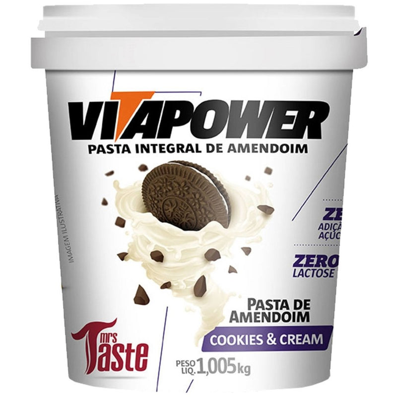 PASTA DE AMENDOIM SABORES GOURMET 1KG - VITAPOWER