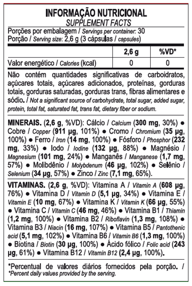 MULTIVITAMINICO MULTIMAX COMPLEX 90 CAPS - MAX TITANIUM