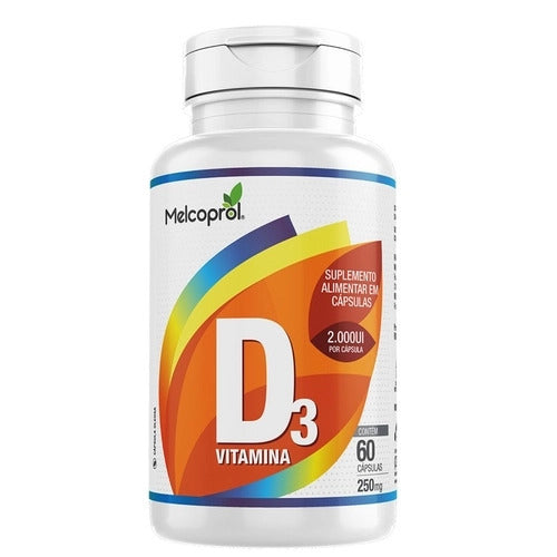 VITAMINA D3 60 CAPS 2000UI - MELCOPROL