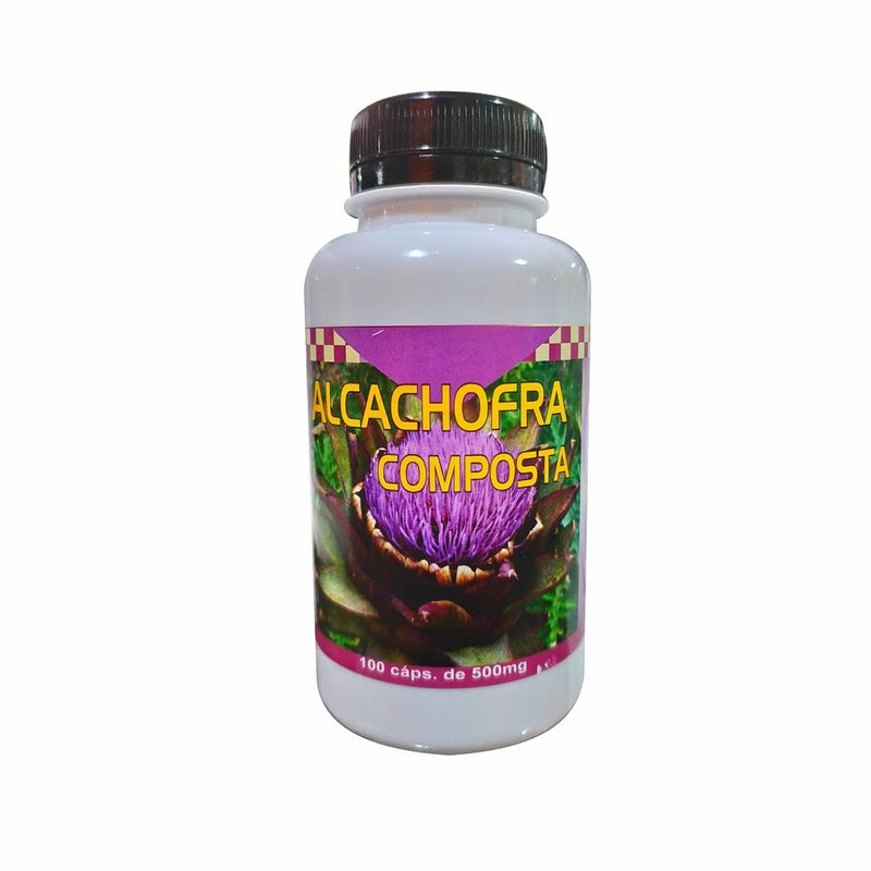 ALCACHOFRA COMPOSTA 500mg 100 CAPS - MEDIC FLORA