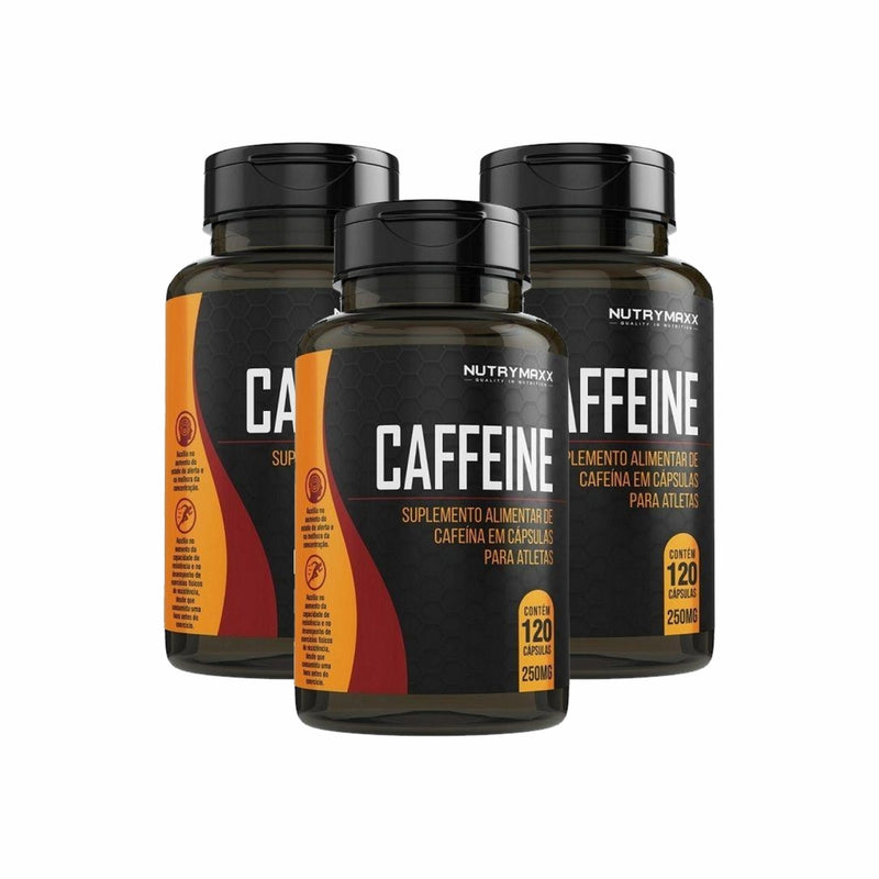 COMBO KIT 3UN CAFEÍNA 120 CAPS - MELCOPROL