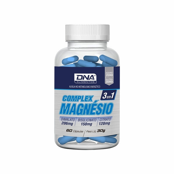 COMPLEX MAGNÉSIO 60 CAPS - DNA SUPLEMENTOS