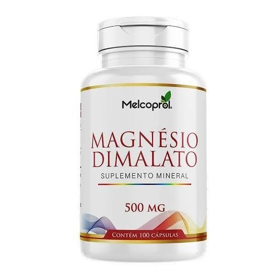 MAGNÉSIO DIMALATO 100 CAPS - MELCOPROL