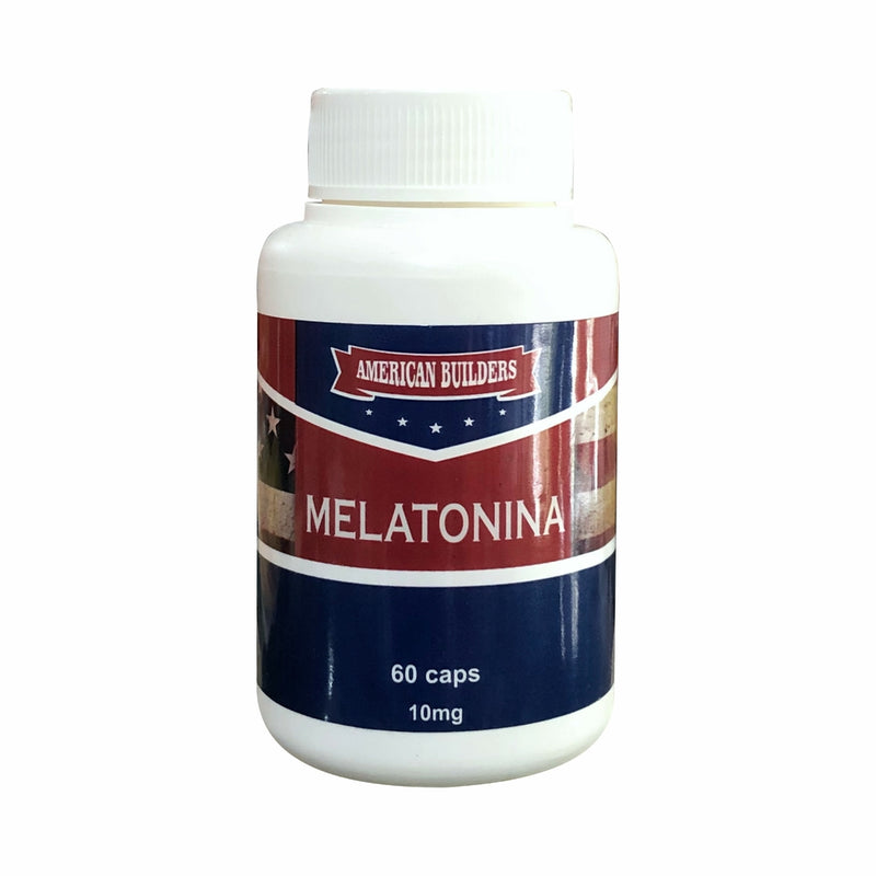 MELATONINA 10MG 60 CAPS - AMERICAN BUILDERS