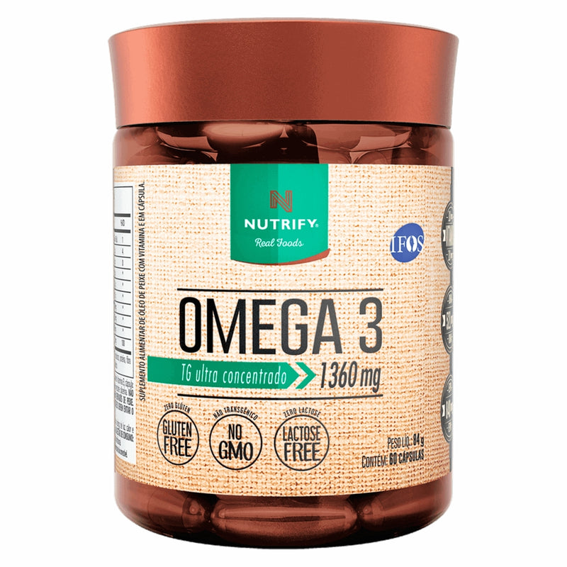 ÔMEGA 3 1360MG 60 CAPS - NUTRIFY