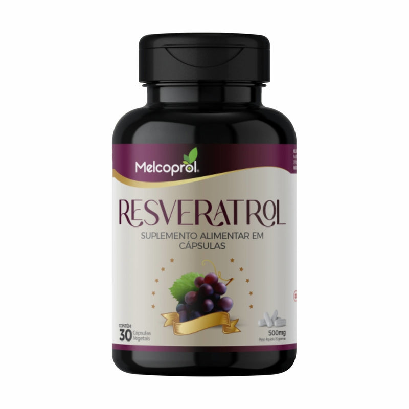 RESVERATROL 500MG 30 CAPS - MELCOPROL