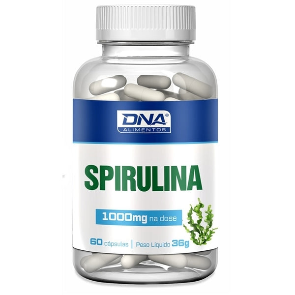SPIRULINA 60 CAPS 1000MG - DNA SUPLEMENTOS