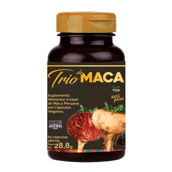 MACA PERUANA TRIO 480 MG 60CAPS - COLOR ANDINA